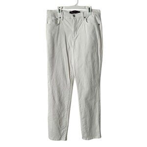 Gloria Vanderbilt White Amanda Classic Rise Slimming Jeans – Size 8